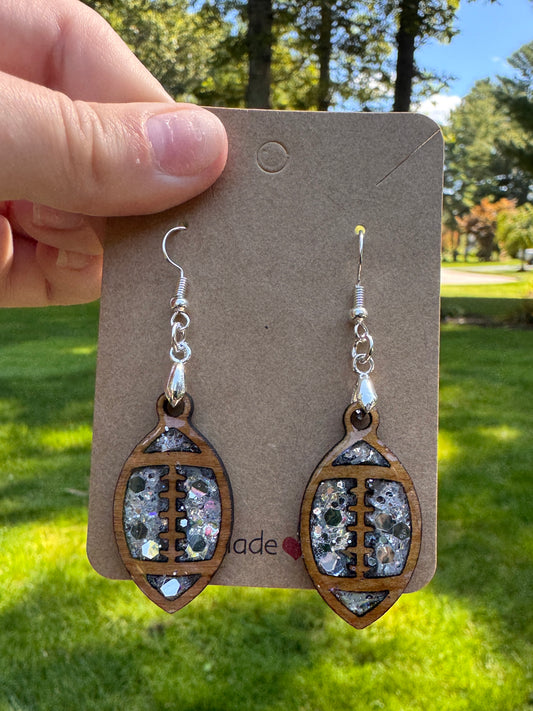 Football Earrings