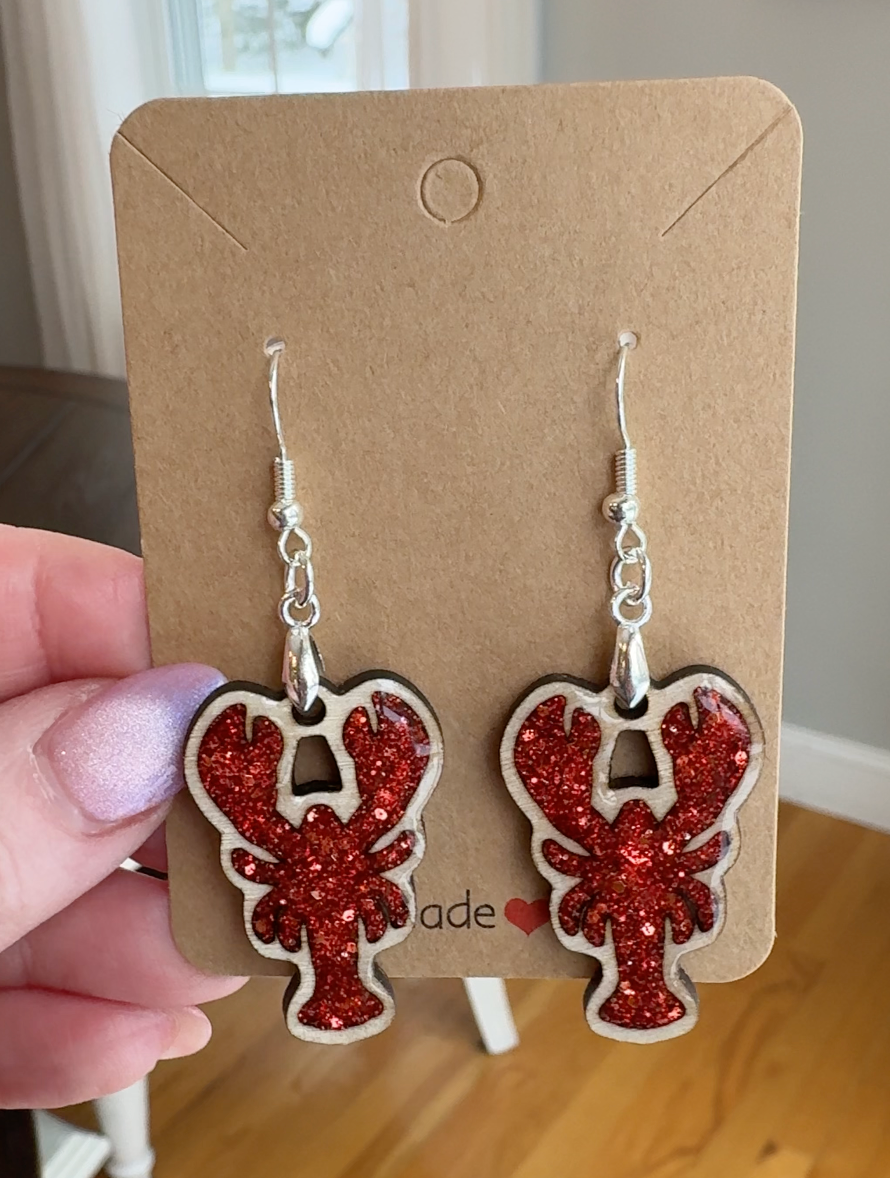 Lobster Earrings